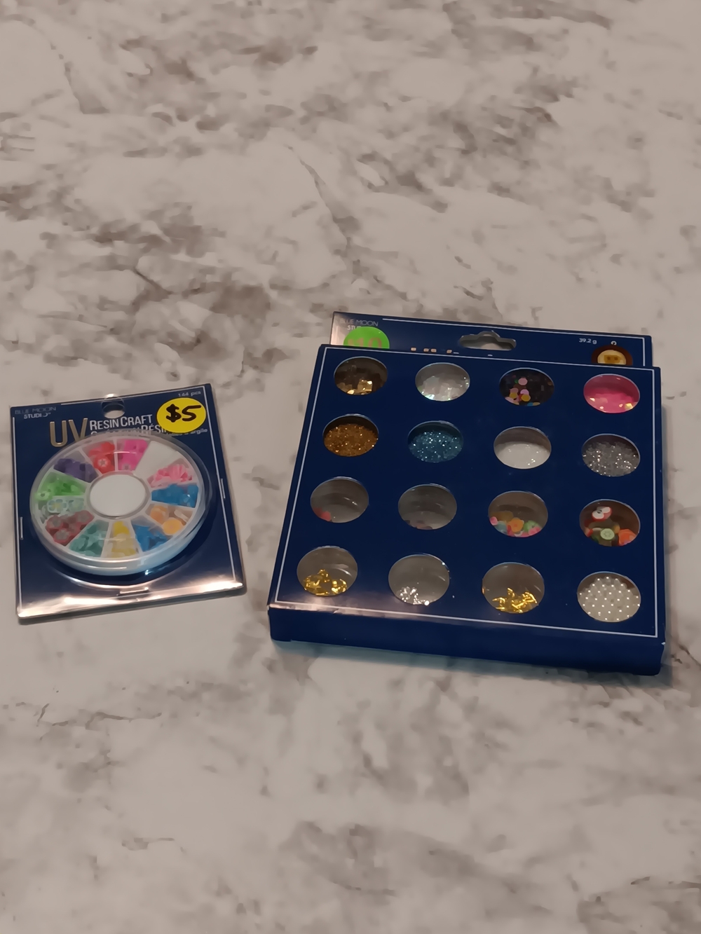 Blue Moon Studio Resin Craft Fillers & Glitter Set – New